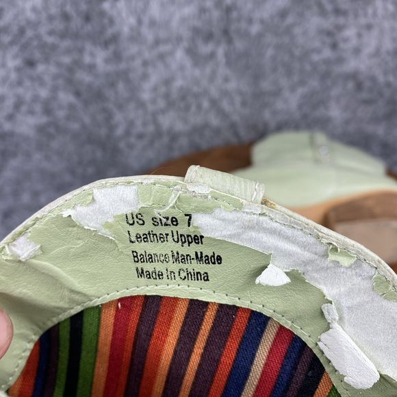 Very Volatile Green Leather Rhinestone Cowboy Boots Women's Size 7 - Picture 9 of 10